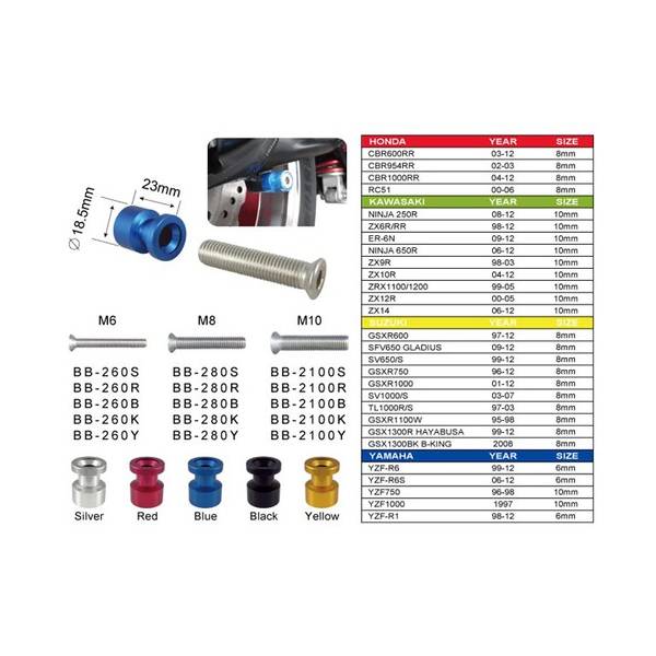 Rolki podnośnika tył Keiti M8